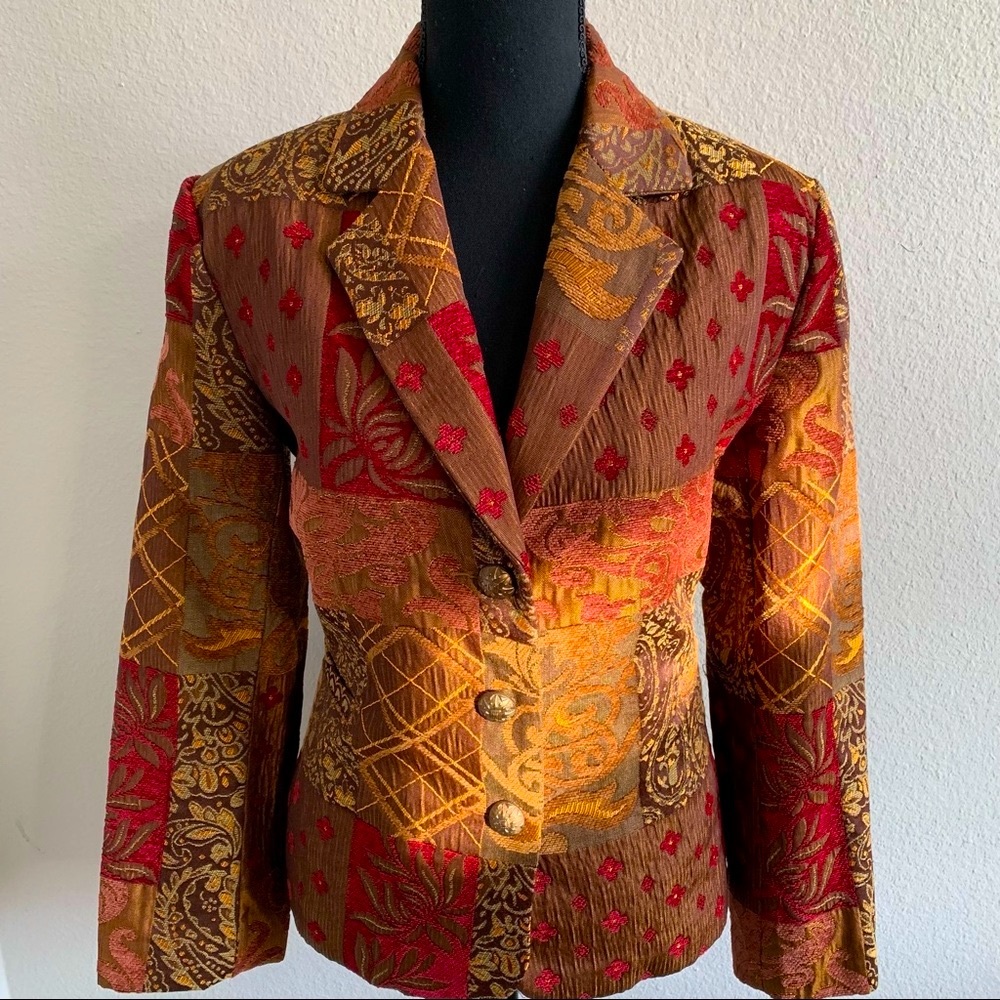 Rare Vintage Single Breasted Three Button Blazer